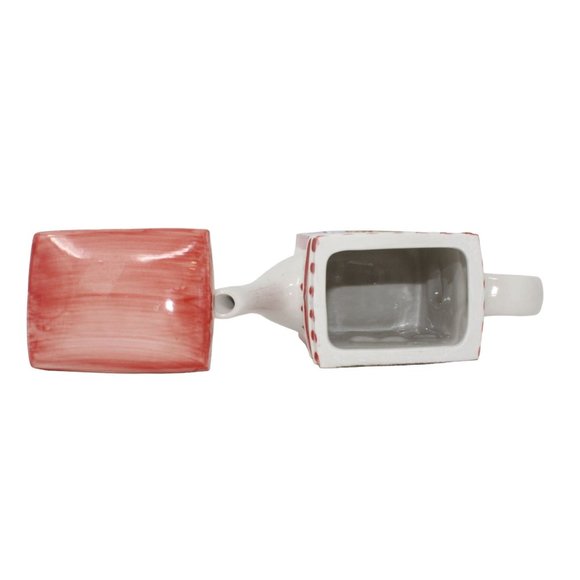 Vintage Design Studio Home Movie Popcorn Porcelain Multicolored 4 Cup Teapot - Picture 4 of 6